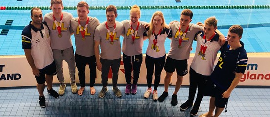 Plymouth Leander swimmers take three titles in one night at the English National Championships