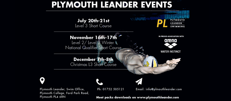Plymouth Leander open meets Plymouth Leander open meets