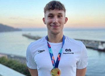 Harry Stewart wins Gold at the European Championships